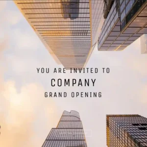 Grand Opening Event Invite